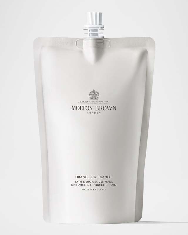 Orange and Bergamot Bath Shower Gel Refill, 13.5 oz.